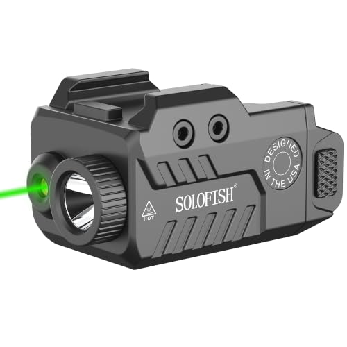 SOLOFISH Pistol Light Laser Combo for Railed...
