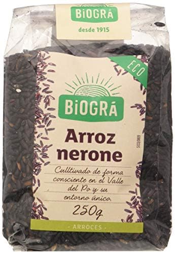 Arroz Nerone (Arroz Negro) | Variedad Integral Aromática | Certificación BIO/Orgánico | Formato 250g