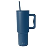 Simple Modern 40 oz Trek Tumbler with Handle and Straw Lid | Cup Holder Friendly Insulated Stainless Steel Travel Mug | Slumberland