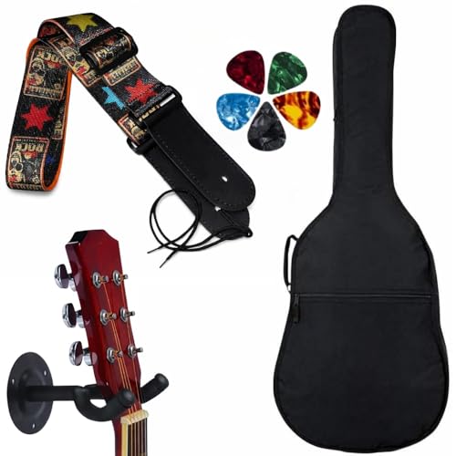 MOCKING BIRD Acoustic Guitar Bag Foam Padded Guitar Cover for 38,...