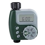 Annaffiare Piante Automatico Programmabile 4 del Di Irrigazione Elettrico Dell'acqua Scarico dell'Acqua del Giardino di Timer per Irrigazione da Giardino Timer Controllo Giardino