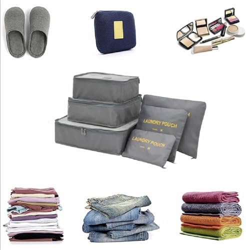 Image of Handcuffs Travel Organizer, Packing Cubes for Travel, Travel Essentials, Toiletry Bag, Packing Bags for Clothes, Travel Organizer for Women, Travel Pouch, Packing Cubes Travel Organizer