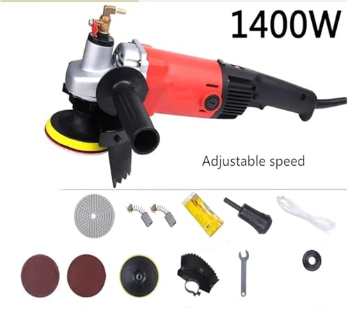 Machine de polissage avec moulin à eau et ponceuse granit 1400W