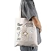 FEELMEM Six Crows Inspired Canvas Tote Bag Jesper Fahey Sharpshooter Gift KSix Crows Soc Shadow Bone Reader Gift Book Lover Bag #5