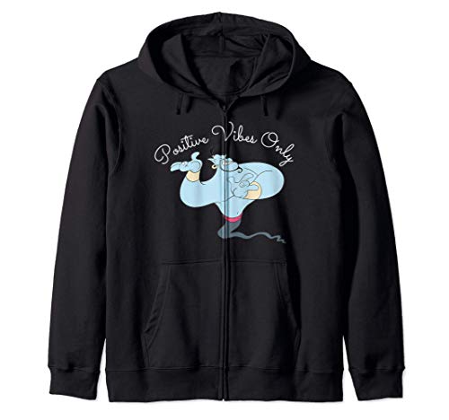 Disney Aladdin Genie Positive Vibes Only Poster Sudadera con Capucha