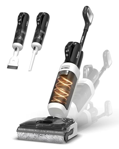 Image of Tineco Floor One Switch S6 Stretch Breeze Wet Dry Vacuum Cleaners, Floor Cleaner Mop 2-in-1 Cordless Vacuum for Multi-Surface, 20kPa Suction, Anti-Tangle Design, Flashdry Self-Cleaning, 180° Lay-Flat