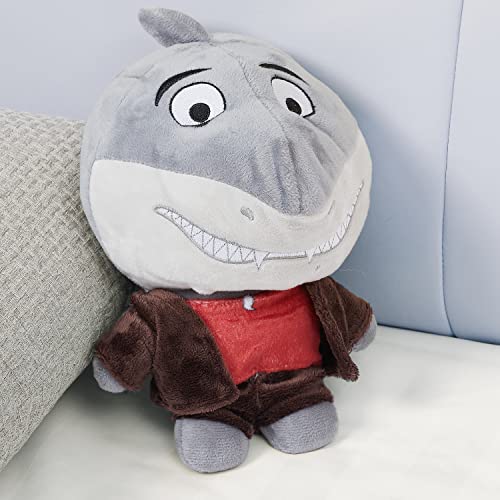 Zrccox Shark Plush Toy Cartoon Plush Stuffed Toy Soft Throw Pillow Decorations For Video Game Fans, Kids Birthday Party Favor Preferred Gift For Holidays, Birthdays #TOP5