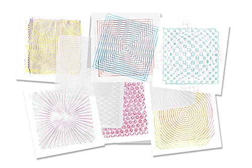 Roylco R5841 Optical Illusion 7 By 7-Inch Rubbing Plates thumb #1