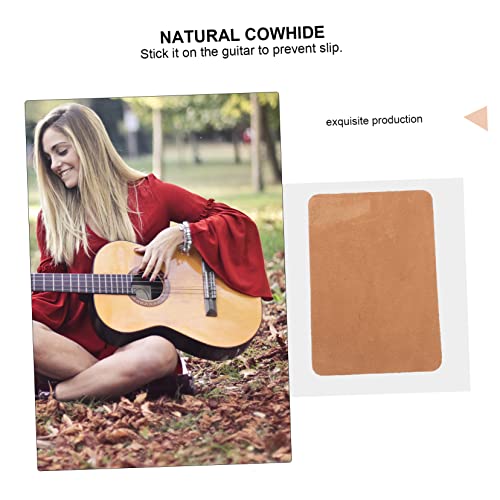 ibasenice 2 Peças Tapete antiderrapante pad de guitarra antiderrapante bloco fixo de instrumento mus