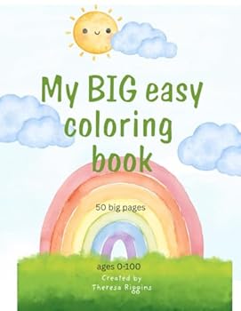 Paperback My BIG easy coloring book