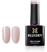 BLUESKY Nude Gel Nail Polish Nail Salon Effect Fast Dry Gel Polish Cured by Nails Lamp for Nail A...