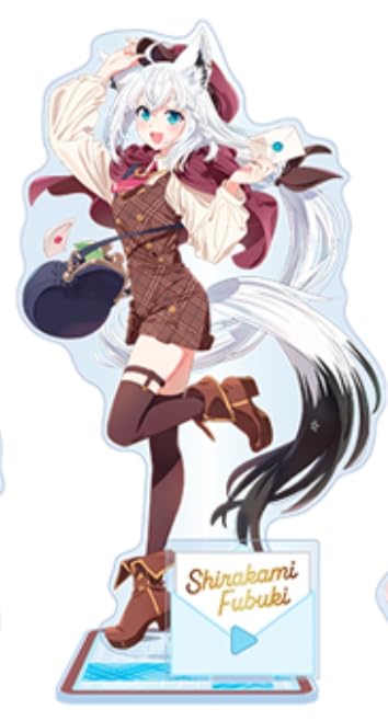 1*0様 白上フブキ　ホロライブ　シークレット　バスタオル　3533 ウマ娘 Amazon.co.jp: 白上フブキ ぺたん娘 ホロ ライブ ラバー