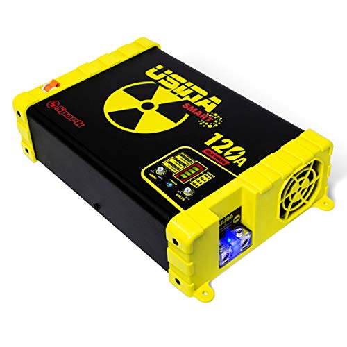 Fonte e Carregador Usina 120A Smart 12 Volts Battery Meter Bivolt