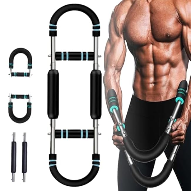 Twister Arm Trainer - Adjustable 40-100lb Chest & Arm Trainer, Detachable Design for Fitness Anywhere, Portable Twister Arm Workout Equipment