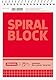 Baier & Schneider Brunnen 1055372 Spiralblock / Notizblock (A6, kariert, 50 Blatt, 60g/m²)