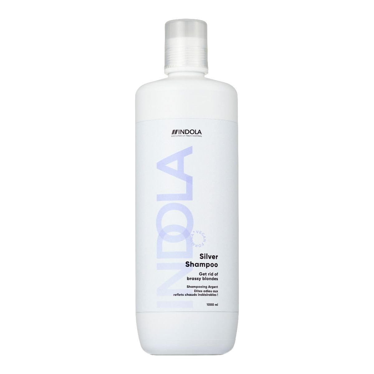 Indola Special Grey Hair Removal Shampoo 300ml Brightens, Moisturises and Reduces Warm Tones