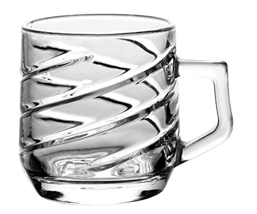 Image of IndusBay Set of 6 Tea Cups 205 ML Each