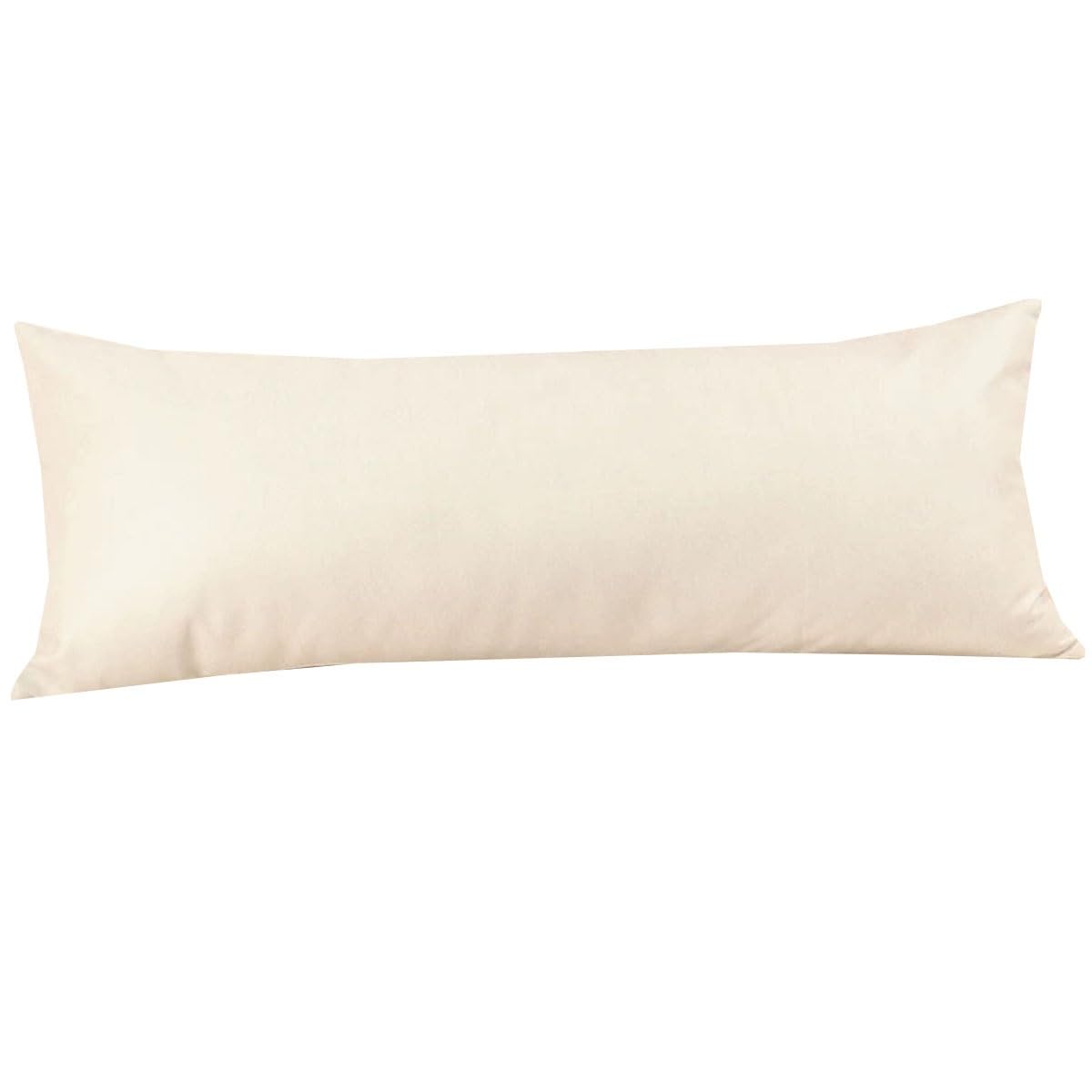 ZZDZW Decorative Throw Pillow Covers Waterproof Cushion Cases 30x50 30x60 30x70 35x70 30x90 35x90 Cm Pillowcases Invisible Zipper Closure,for Couch Pillows For Sofa Bed(Cream,30x60 cm(1pc))