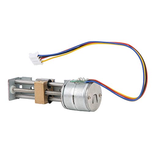 20mm Mini Linear Stage Actuator 2 Phase 4 Wire Stepper Motor with Reducer Small Slide Rail for DIY Sliders Measuring Equipment Printers by Walfront - Image 8