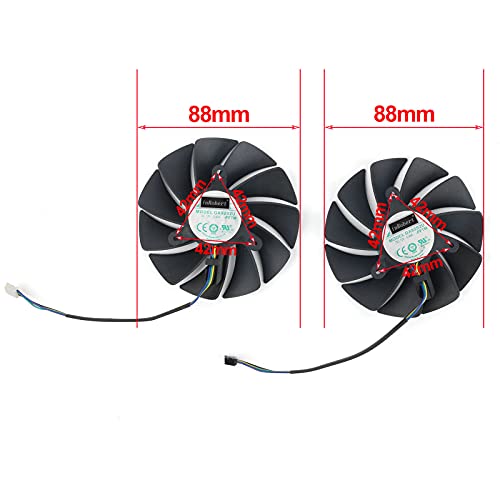 inRobert 88mm GA92S2U RTX3060 GPU-Fan-Replacement for Zotac-Gaming-RTX-3060-Ti-TWin-Edge-Graphics-Card-Cooling-Fan (Fan-AB) by inRobert - Used condition - Image 5