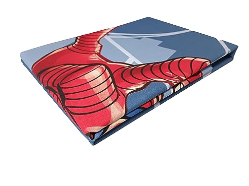 Spiderman, Single Bed Sheet, Disney Single Bed Set, Top Sheet, Fitted Sheet, Pillowcase, Blue, Marvel, Disney, 100% Cotton - Image 4