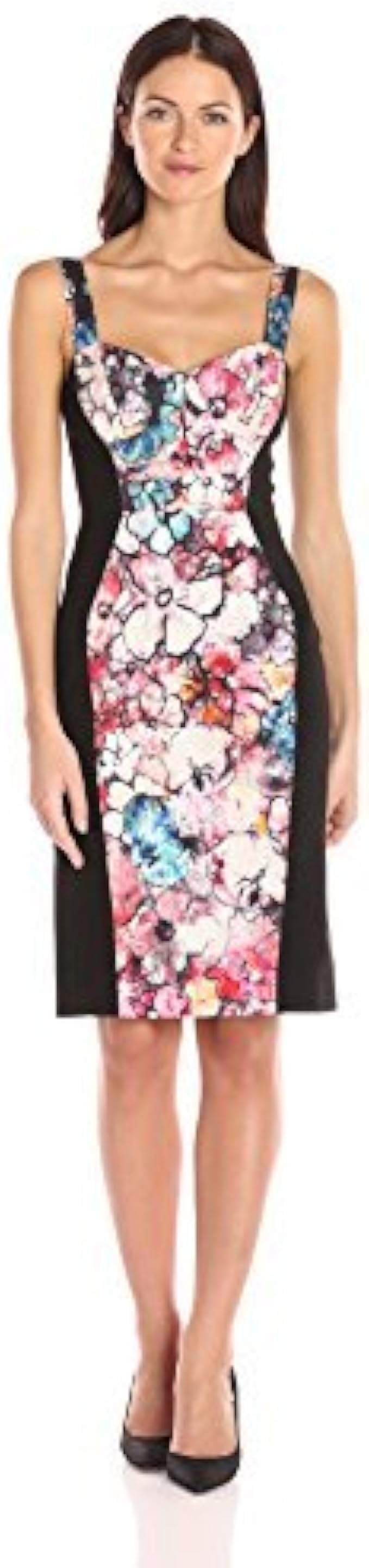 Black Halo Women's Sadie Color Block Sheath Dress