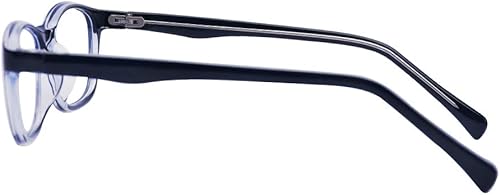 Miniatura 3 de ALWAYSUV Lentes de bloqueo de luz azul para niños y adolescentes con lente transparente UV400 con corte antirreflejos, lentes de lectura para