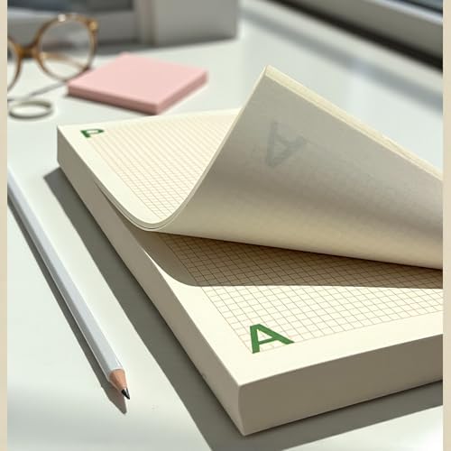 Fark Tanıtım Masaüstü Planlayıcı | Kopar-At Kareli Not Kağıdı Not Defteri | 150 Yaprak, 90 gr Ivory Kağıt | Uzun Form Planlayıcı – 226x118 mm (Plan) - Görsel 7