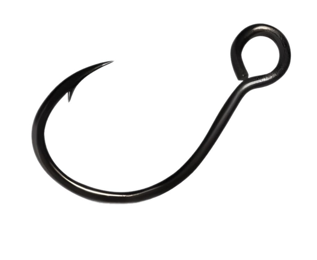 Rapala VMC 7237 Inline Single #8-1/0 Size in 25 & 100 Pack - Recommended for Treble Replacement on Lures.