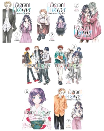 The Fragrant Flower Blooms with Dignity Manga Series 7-Book Collection Set (Vol. 1 to Vol. 7) - High School Romance Manga