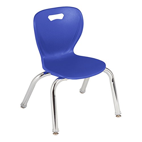 Learniture Shapes Series School Chair, 12" Seat Height, Assorted Colors, Lnt-Inm3012As-So-4 (Pack Of 4 ) #TOP2