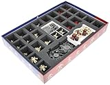 Feldherr Set de Espuma Compatible con Blood Bowl - Tercera Temporada - Caja para miniaturas - Protección para Figuras pintadas - Soporte para fichas y Dados - Almacenamiento Seguro