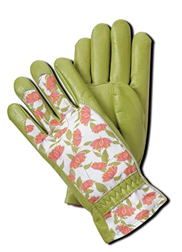 MAGID Bella Floral Back Grain Palm Garden Glove