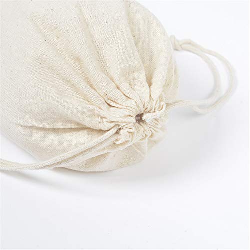 1PCS Linen Drawstring Bag Portable Pouch Pocket Storage Supplies3