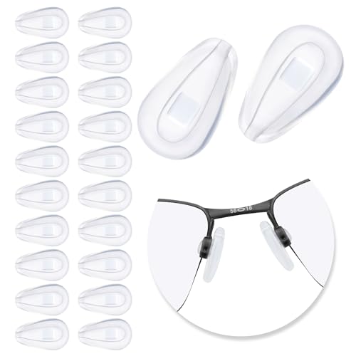 Image of 6 /10 Pair Nosepad for Oakley Lizard OX5113 OX5120 /Contrail 004147 /Truss Rod /Gasser /Limit Switch /Barrelhouse Sunglass