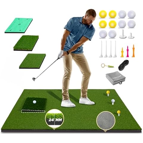 MyVoice 4-in-1 Golf Hitting Mat Cover