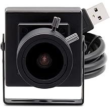 SVPRO FHD01M Manual Zoom Focus USB Camera, 2.8-12mm Varifocal Lens, 1080P FHD, 2MP High Frame Rate 100fps, UVC Plug & Play for Windows, Linux, Mac, Android