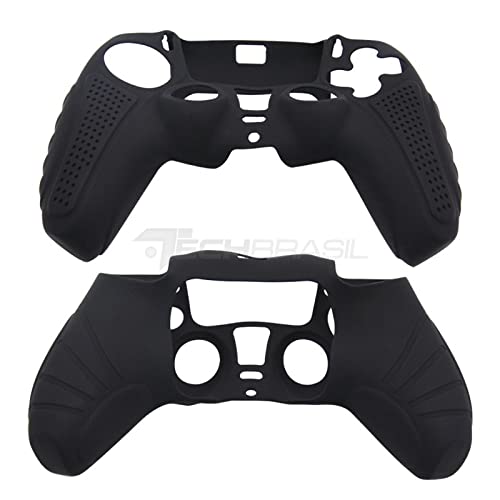 Kit Protetor Controle Para PlayStation 5 Fone Cabo Estojo Botões