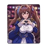 マウスパッド ウマ娘 ダイワスカーレット ゲーミングマウスパッド 小型 ほつれ防止ステッチ付き ノンスリップラバーベース 滑り止め 光学式対応 防水 事務用品 多用途 24*20cm