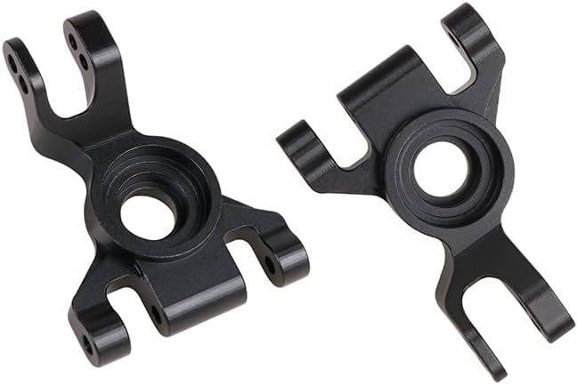 KYX Racing CNC Machined Aluminum Rear Stub Axle Carriers Upgrades Parts Accessories for 1/10 RC Car Traxxas F-150 Raptor R 4x4