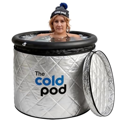 Ice Bath Tub for Athletes with Cover: 85 Gallons Cold Plunge Tub for Recovery, Multiple Layered Portable Ice Bath Plunge Pool by The Cold Pod