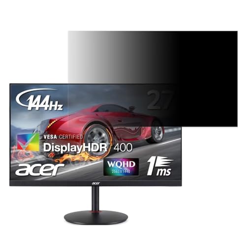 Acer NITRO XV272UPbmiiprzx 27�C���` �Ή� �`�����h�~�t�B���^�[ �v���C�o�V�[�t�B���^�[ �u���[���C�g�J�b�g ���˖h�~ PC �p�\�R�� ���j�^�[ �̂������h�~ ��ʕی�t�B���� �ی�V�[�g ���E�ȒP ���ʎg�p