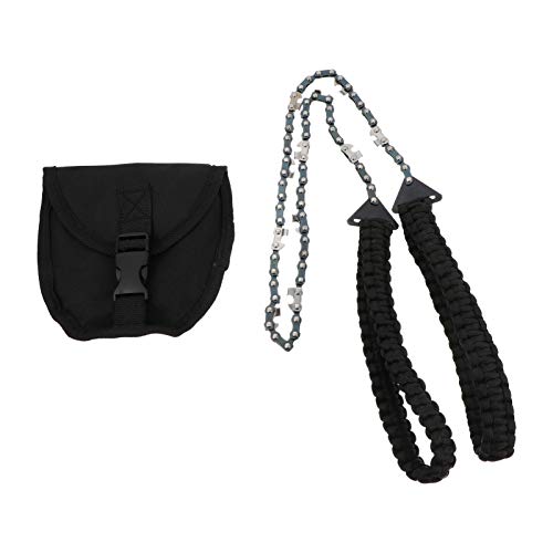 ULTECHNOVO Motosserra de Bolso Serra Manual de Sobrevivência Engrenagem de Sobrevivência Ao Ar Livre