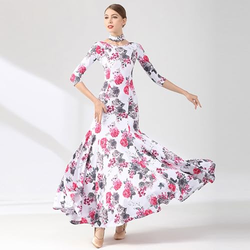 Robe de danse moderne fluide pour briller en soirée avec un sublime dos nu