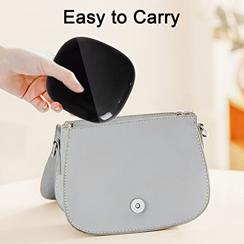 Jimacro Led Travel Makeup Mirror, 1X/10X Magnifying Pocket Mirror With 56 Led Lights, Usb Charging Folding Mirror With Touch Sensor 3 Colors Brightness Adjustable, Ideal For Handbag, Girls Gift #TOP4