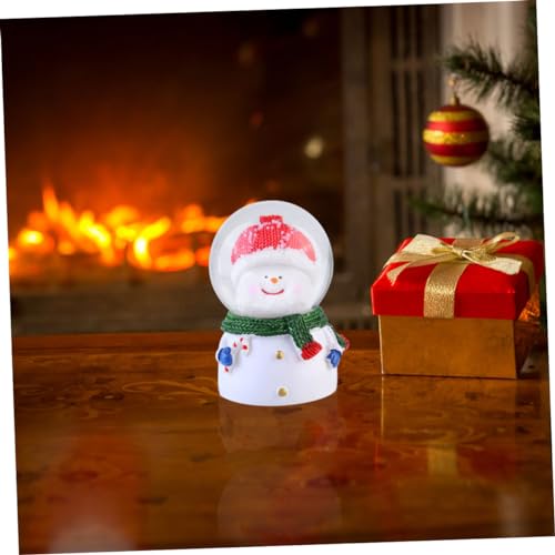 Bola decorativa de muñeco con luces para Navidad 6