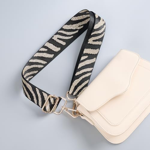 Image of chushui Leopard Print Purse Strap for Women,Adjustable Crossbody Bag Strap