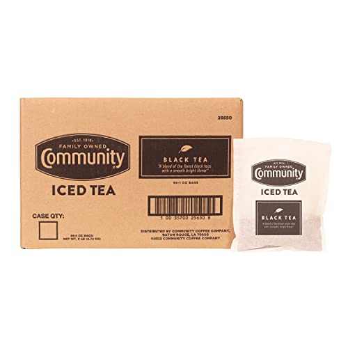 Community Coffee Pre-Measured Packs Iced Tea 1.0 oz. 96 count