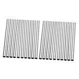 BESPORTBLE 20 Stück Teiliges Aluminium Windspiel Röhren DIY Windspiel Ersatzteile Robust Langlebig für Garten Dekoration und Entspannende Klänge