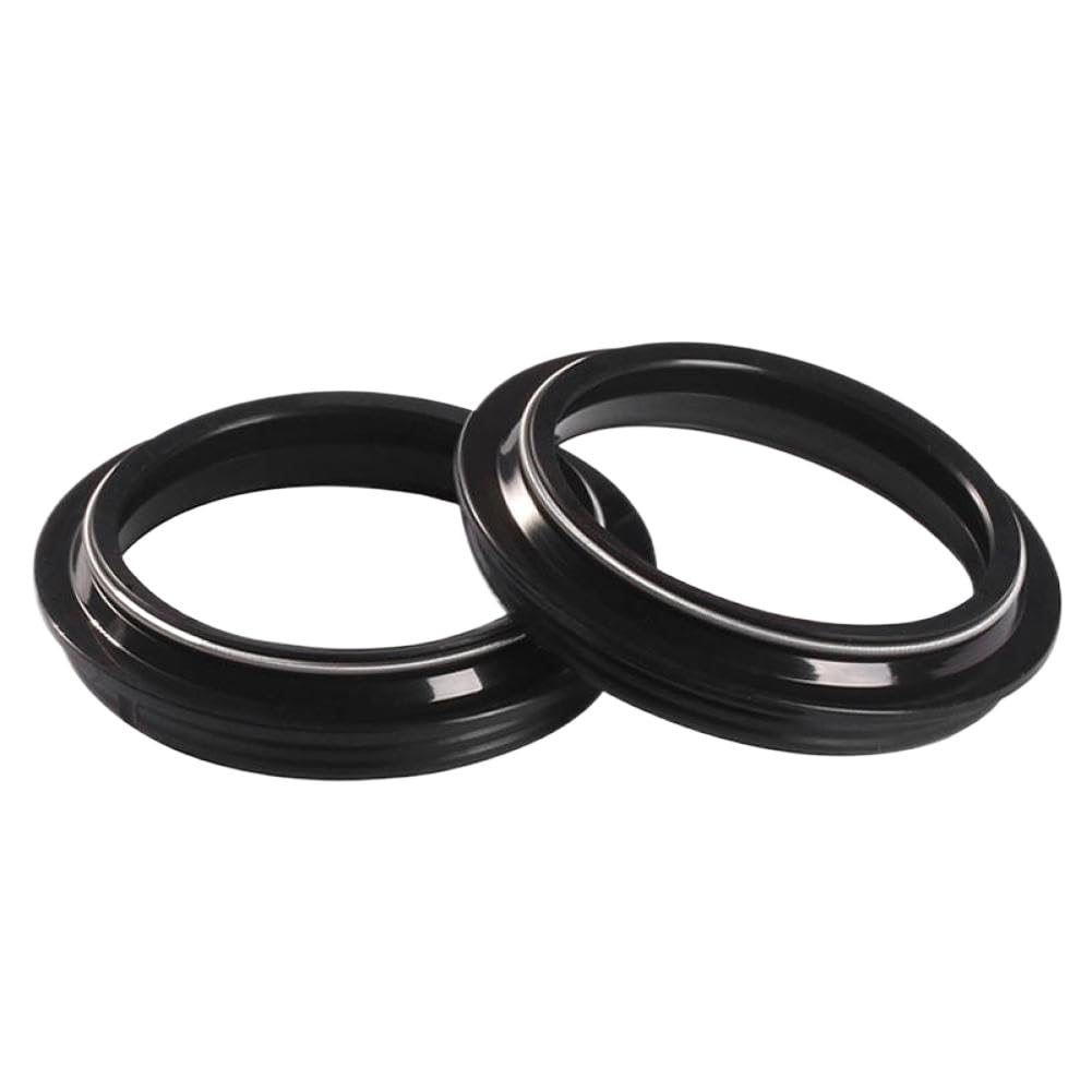 Guarnizione Paraolio E Copertura Forcella Anteriore Compatibile Con Triumph 750 1000 900 Adventurer Sprint Thunderbird Tiger Trophy 900 1200(2pcs dust cover)